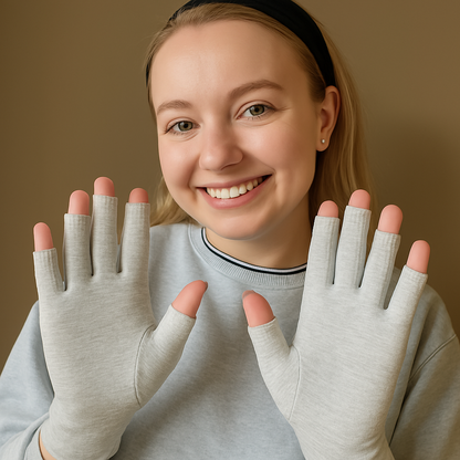 Calmpress Instant Relieve Bamboo Compression Gloves